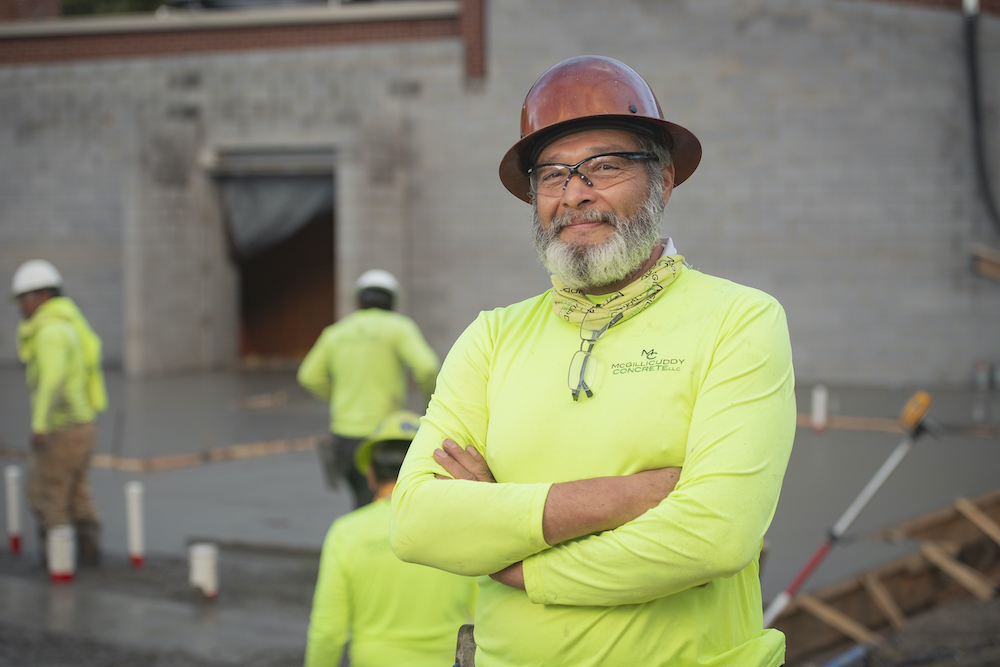 Screenshot of McGillicuddy Concrete, LLC website