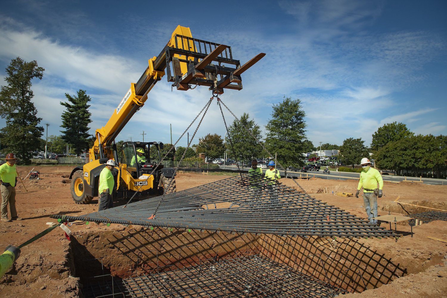 Rebar in Place